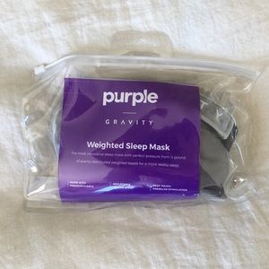 Purple Weighted Sleep Mask